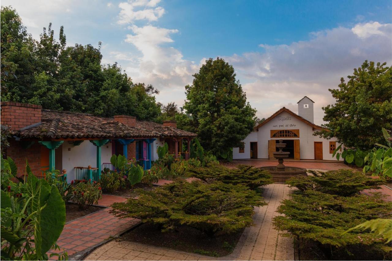 Termales El Otono Hotel La Enea Exterior foto Hacienda San José de San Miguel